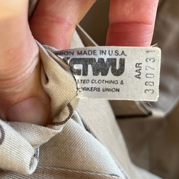 Christian Dior Men's Vintage Tan Classic Trench Coat Size 40R - Picture 12 of 12